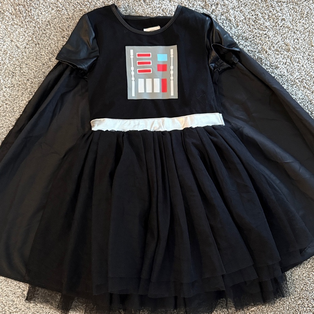 Star Wars Darth Vader Tulle Dress with detachable Cape